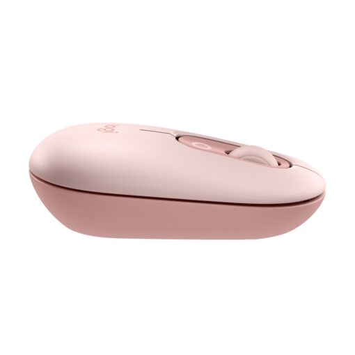 Logitech POP med Emoji knap Optisk trådløs mus Pink