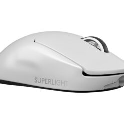 Logitech PRO X SUPERLIGHT Wireless Gaming Mouse Optisk Trådløs Hvid