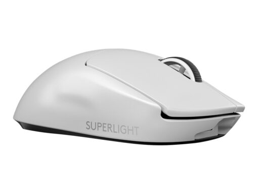 Logitech PRO X SUPERLIGHT Wireless Gaming Mouse Optisk Trådløs Hvid