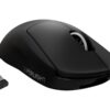 Logitech PRO X SUPERLIGHT Wireless Gaming Mouse Optisk Trådløs Sort