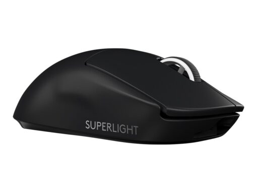 Logitech PRO X SUPERLIGHT Wireless Gaming Mouse Optisk Trådløs Sort