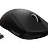 Logitech PRO X SUPERLIGHT Wireless Gaming Mouse Optisk Trådløs Sort