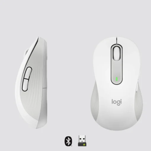 Logitech Signature M650 L Optisk Trådløs Hvid