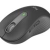 Logitech Signature M650 L Optisk Trådløs Sort Grå