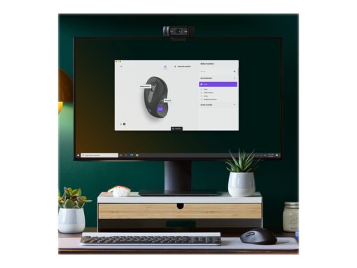 Logitech Signature M650 L Optisk Trådløs Sort Grå