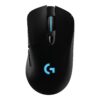 Logitech Wireless Gaming Mouse G703 LIGHTSPEED HERO 16K Sensor Optisk Trådløs Kabling Sort