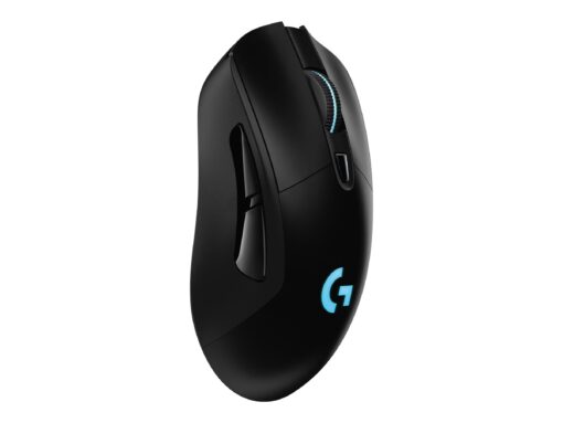 Logitech Wireless Gaming Mouse G703 LIGHTSPEED HERO 16K Sensor Optisk Trådløs Kabling Sort