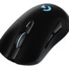 Logitech Wireless Gaming Mouse G703 LIGHTSPEED HERO 16K Sensor Optisk Trådløs Kabling Sort