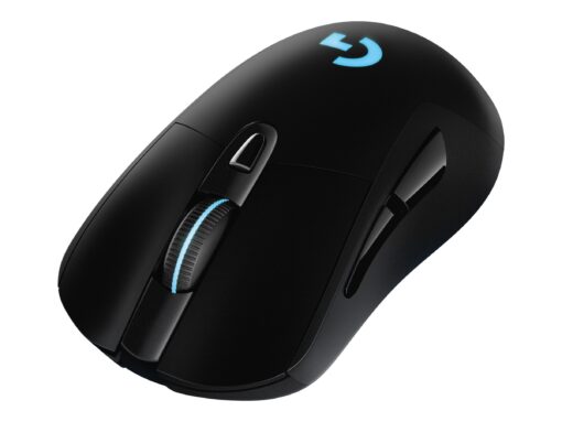 Logitech Wireless Gaming Mouse G703 LIGHTSPEED HERO 16K Sensor Optisk Trådløs Kabling Sort