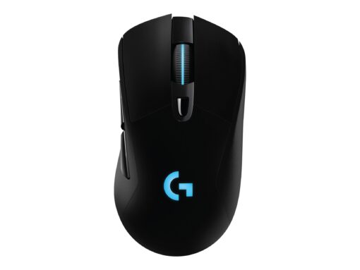 Logitech Wireless Gaming Mouse G703 LIGHTSPEED HERO 16K Sensor Optisk Trådløs Kabling Sort