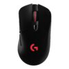 Logitech Wireless Gaming Mouse G703 LIGHTSPEED HERO 16K Sensor Optisk Trådløs Kabling Sort