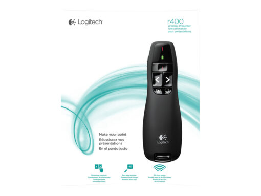 Logitech Wireless Presenter R400 Fjernbetjening til præsentation