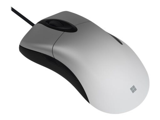 Microsoft Pro IntelliMouse Optisk Kabling Sort Hvid