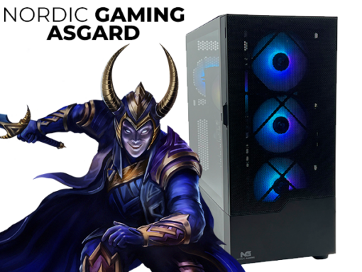 Nordic Gaming Asgard Balder Gaming PC | Ryzen 5 8GB GFX Onboard 500GB