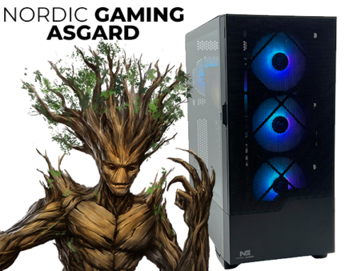 Nordic Gaming Asgard Balder Gaming PC | Ryzen 5 8GB GFX Onboard 500GB