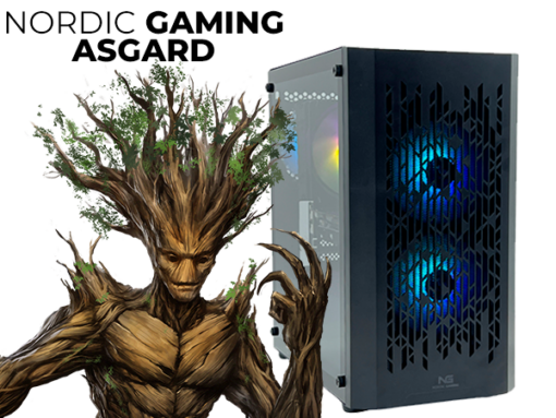 Nordic Gaming Asgard Balder Gaming PC | Ryzen 5 8GB GFX Onboard 500GB