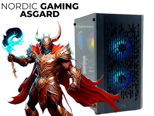 Nordic Gaming Asgard Balder Gaming PC | Ryzen 5 8GB GFX Onboard 500GB