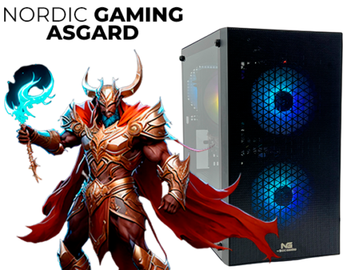 Nordic Gaming Asgard Balder V2 Gaming PC | Ryzen 5 8GB Radeon740M 500GB