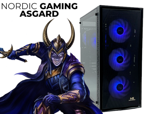 Nordic Gaming Asgard Loke V2 Gaming PC | Ryzen 5 8GB RTX4060Ti 1TB