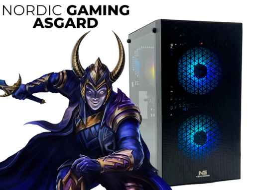 Nordic Gaming Asgard Loke V5 Gaming PC | Ryzen 5 32GB RTX4060 1TB