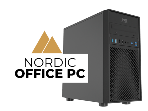 Nordic Office AMD PC | Ryzen 5 8GB 500GB