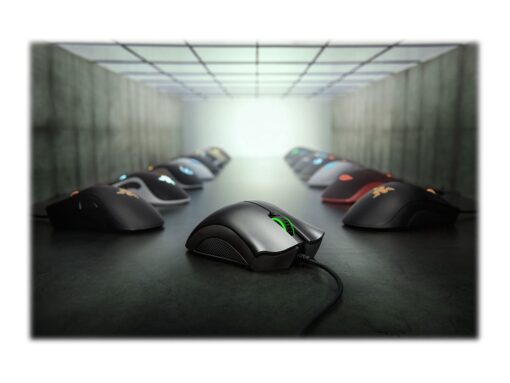 Razer DeathAdder Essential Optisk Kabling Hvid