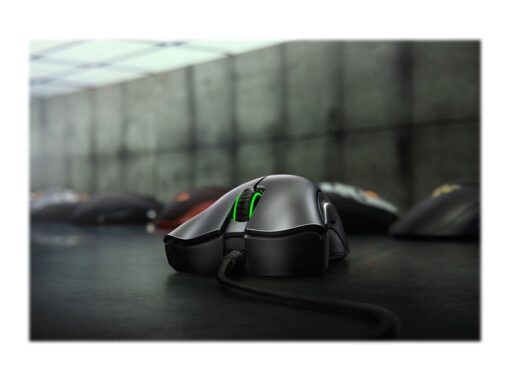 Razer DeathAdder Essential Optisk Kabling Hvid