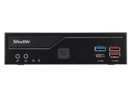 Shuttle XPC slim DH670V2 Mini PC Barebones Sort