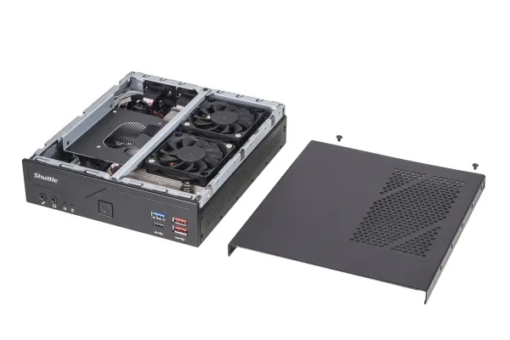 Shuttle XPC slim DH670V2 Mini PC Barebones Sort