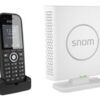 snom m430 Ledningsfri VoIP telefon Sort Hvid