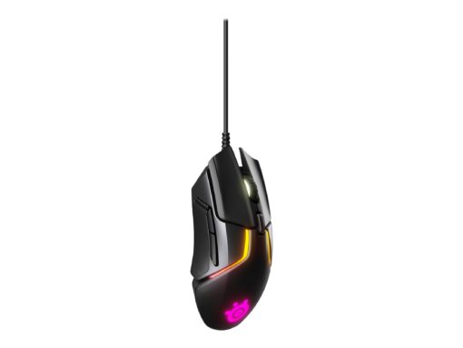 SteelSeries Rival 600 Optisk Kabling Sort