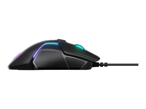 SteelSeries Rival 600 Optisk Kabling Sort