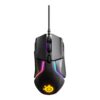 SteelSeries Rival 600 Optisk Kabling Sort