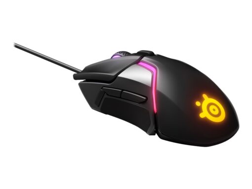 SteelSeries Rival 600 Optisk Kabling Sort