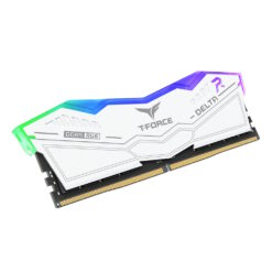 Team Group Delta RGB DDR5 48GB kit 6400MHz CL32 On-die ECC Hvid