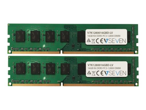 V7 DDR3 16GB kit 1600MHz CL11 Ikke-ECC