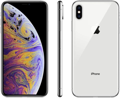 Apple Iphone XS Max 64GB silver- Mycket bra skick (A)