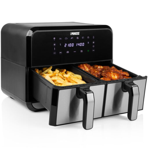 Airfryer Dubbel 2X4l 2400W 1802074 Digital