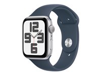 Apple Watch SE (GPS) 44 mm Blå Sølv Smart ur