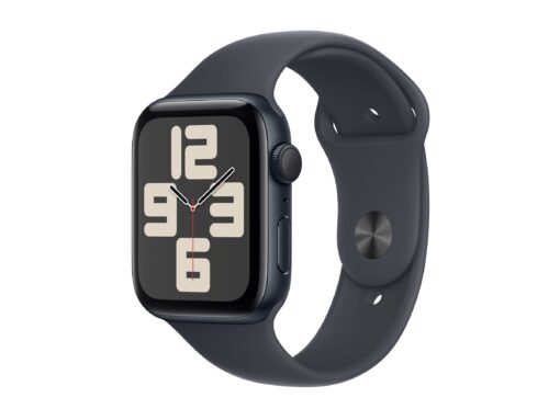 Apple Watch SE (GPS) 44 mm Sort Smart ur