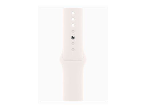 Apple Watch Series 10 (GPS) 42 mm Pink Hvid Smart ur