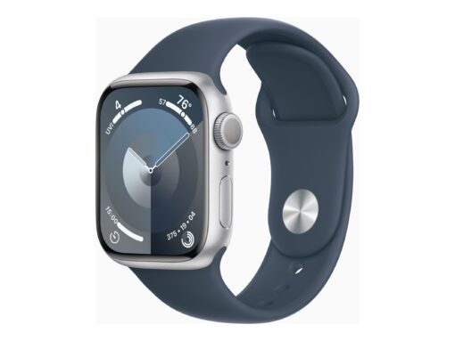 Apple Watch Series 9 (GPS) 41 mm Blå Sølv Smart ur