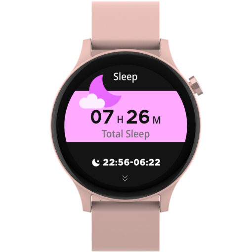 Bluetooth Smart Watch Rosa/Beige