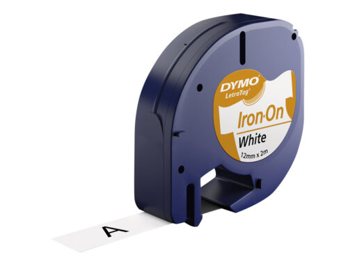 DYMO LetraTAG Stryg-på tape (1,2 cm x 2 m) 1kassette(r) S0718850