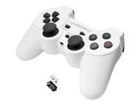 Esperanza GLADIATOR Gamepad PC Sony PlayStation 3 Hvid