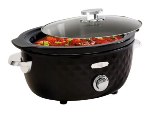 FRITEL Family Slow cooker 5.5liter Sort/krom