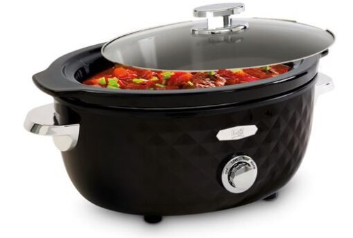 FRITEL Family Slow cooker 5.5liter Sort/krom