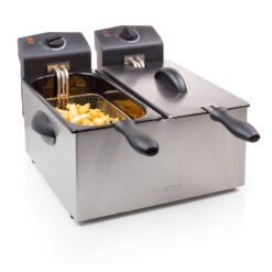 Tristar Fritös Dubbel 2x3L 2x1800W Rostfri