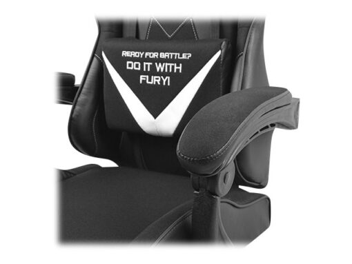 Fury Avenger L Gamer Stol Sort Hvid