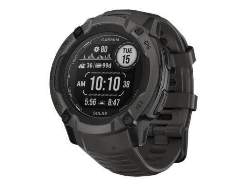 Garmin Instinct 2X Solar 50 mm Sort Smart ur